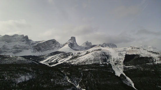 Impressive The Fortress. You can also see the ski hills