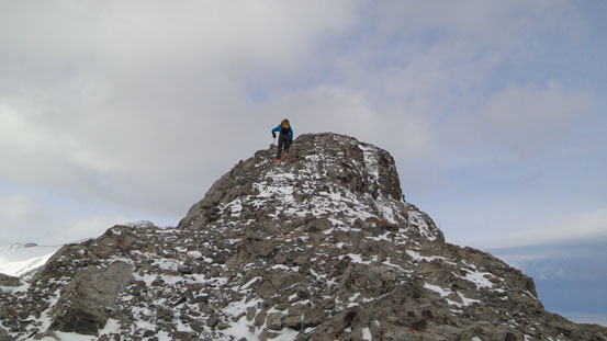 Higher up it became more fun