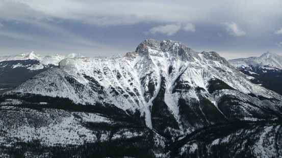 The Wedge from the summit