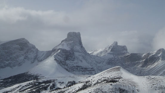 The Fortress and Gusty Peak