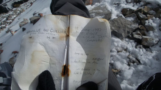 The summit register