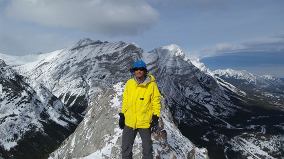 Me on the summit of Spoon Needle