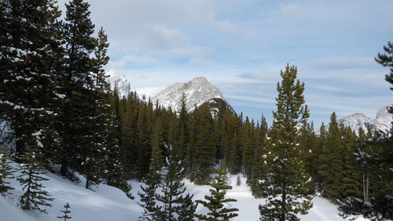 Looking back towards our objective