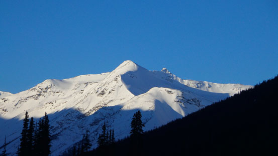 Part of Siberia Peak (unofficial name)