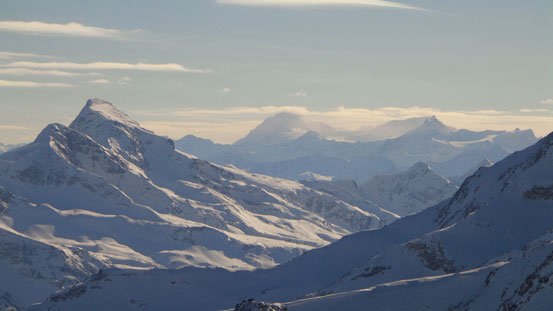 In the distance is Mount Monashee and Mount Lempriere
