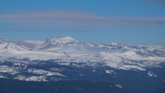 Mount Oliver and peaks on Victoria Cross Range