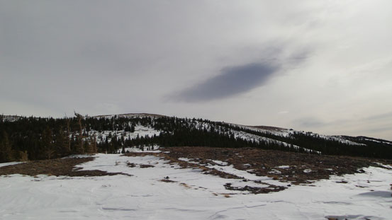 The summit ahead. We still had to keep the 'shoes on for a while