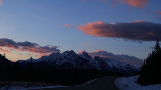 Morning view towards Ex Coelis