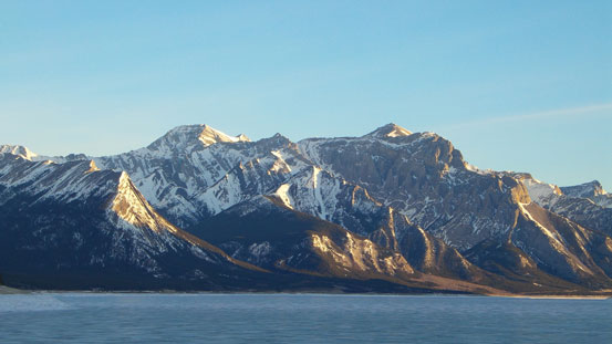 Allstones Peak and Abraham Mountain