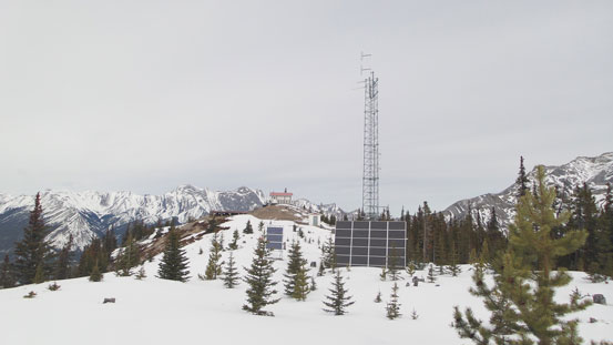 There's quite a "Lookout" on the summit...