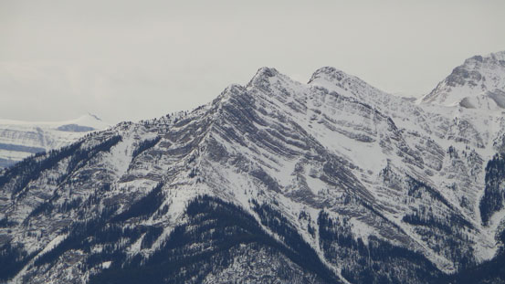 The twin summits of Mt. Ernest Ross