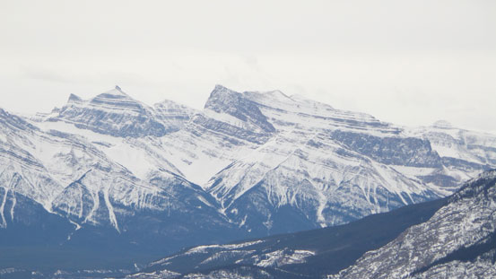 Mt. Loudon and Mt. Peskett
