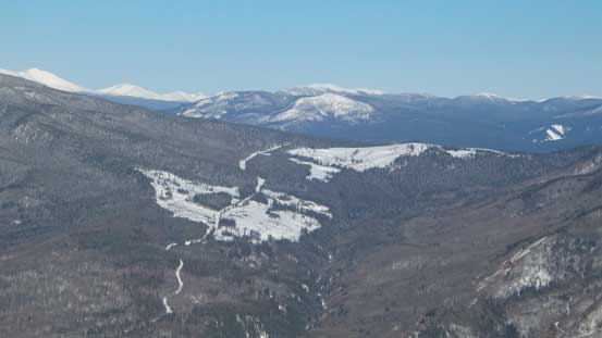 The meandering Beaverdam Road brings one up high, but doesn't look drivable in winter...