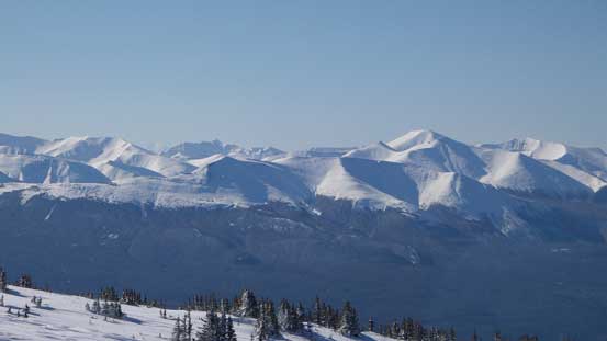 Mt. Mawdsley, Mt. McQueen and so on.