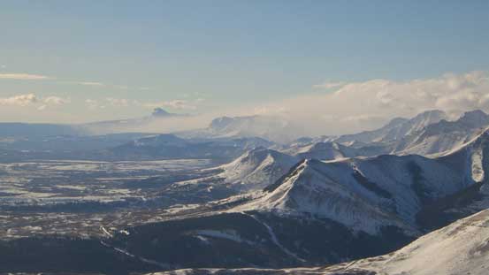 Chief Mountain in the distance.
