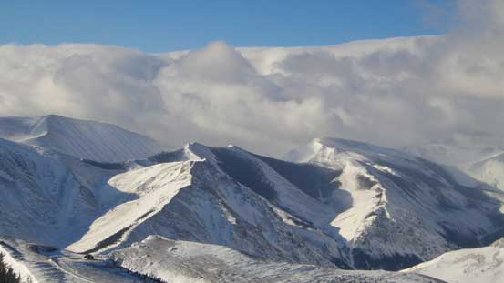 Victoria Ridge somewhere there.