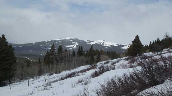 A view of Carbondale Hill which would be our 3rd peak in this day