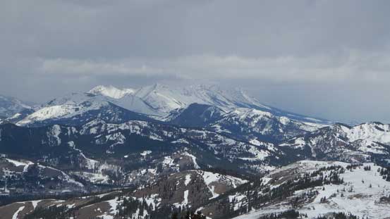 Livingstone Range in the distance