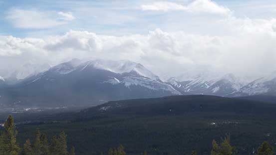 Looking into West Castle area. Southfork Mountain on left.