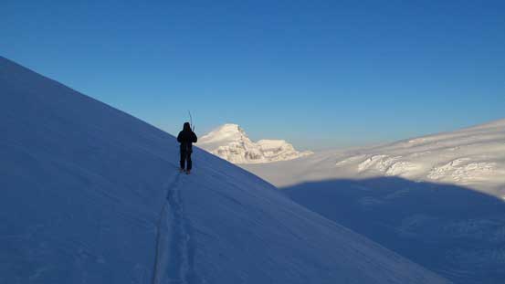 Looking back at Ben. We already switched lead here