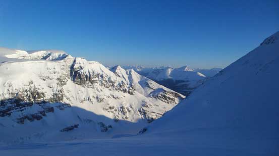 Nice views from the col