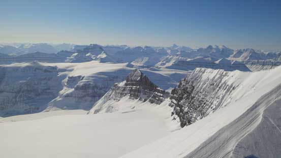Neat cliffs on the south side of Andromeda