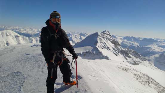 Ben on the summit