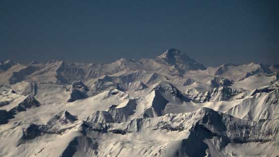 Mt. Sir Sandford way in the distance - highest peak in Selkirks