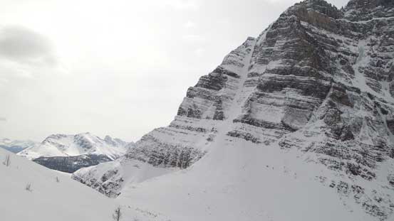 Aemmer Couloir started to show up. What a line that is...