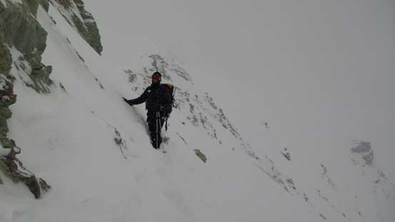 Very steep terrain...