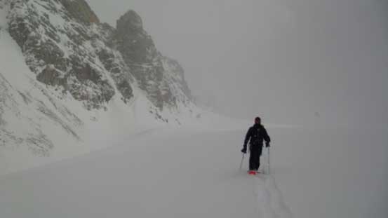 Visibility wasn't too bad on the Icefield