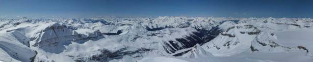 Partial summit panorama. Click to view large size. 