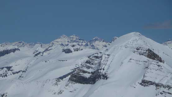 Murchison rises behind Mt. Baker