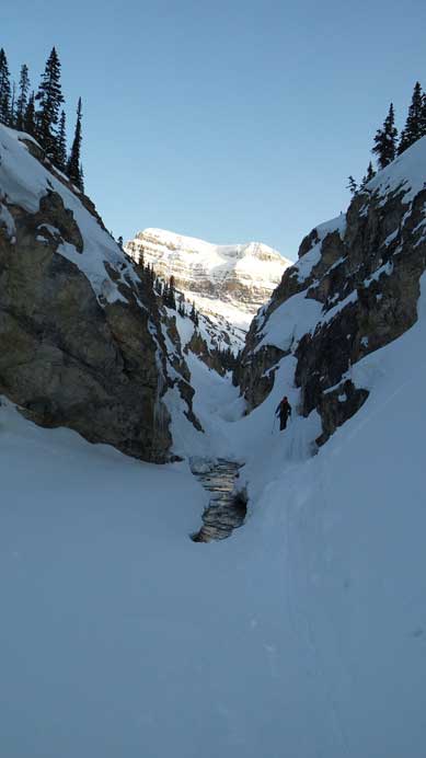 An obligatory shot of the terrain trap