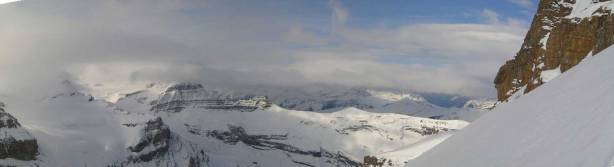 Probably the most blue sky we could see from now on. Click to view large size.