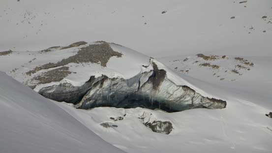 Impressive ice cave