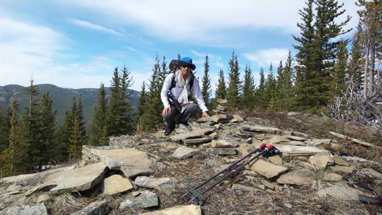 Me on the summit of Missinglink Mountain