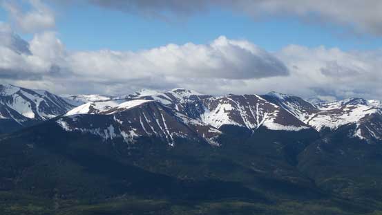 Peaks including Mt. Braithwaite