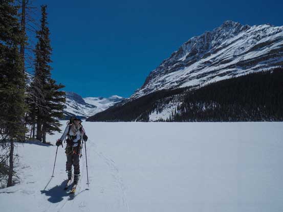 Me finishing the lake slog. Photo by Vern