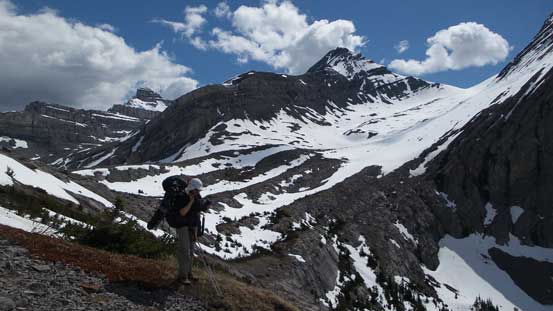 Ben with Mt. Coleman behind