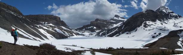 Panorama of Coleman Lake
