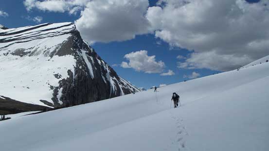 Walking around Coleman Lake