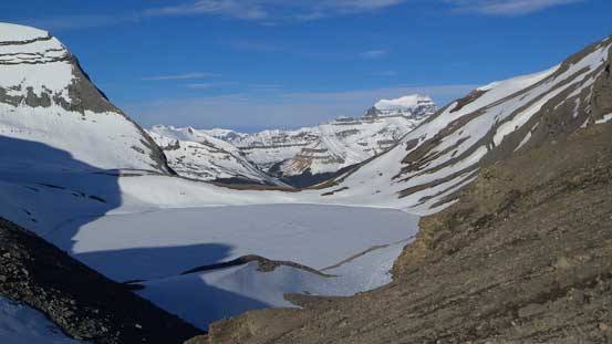 Morning view of Coleman Lake