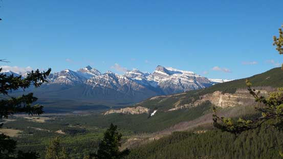 A view of Siffleur, Loudon, Peskett