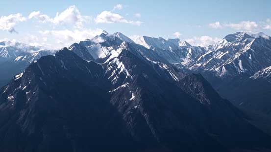 Ernest Ross is surprisingly high. Ex Coelis complex looks small from here