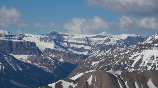 Some high peaks looking towards Banff Park boundary. 