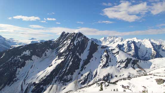 Cheops Mountain is another scramble