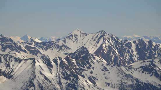 Mt. Pearce towards north