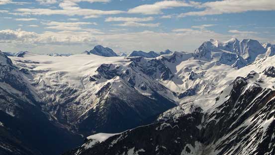 Illecillewaet Neve and Asulkan area