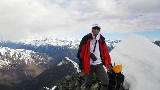 Me on the summit of Ursus Minor Mountain